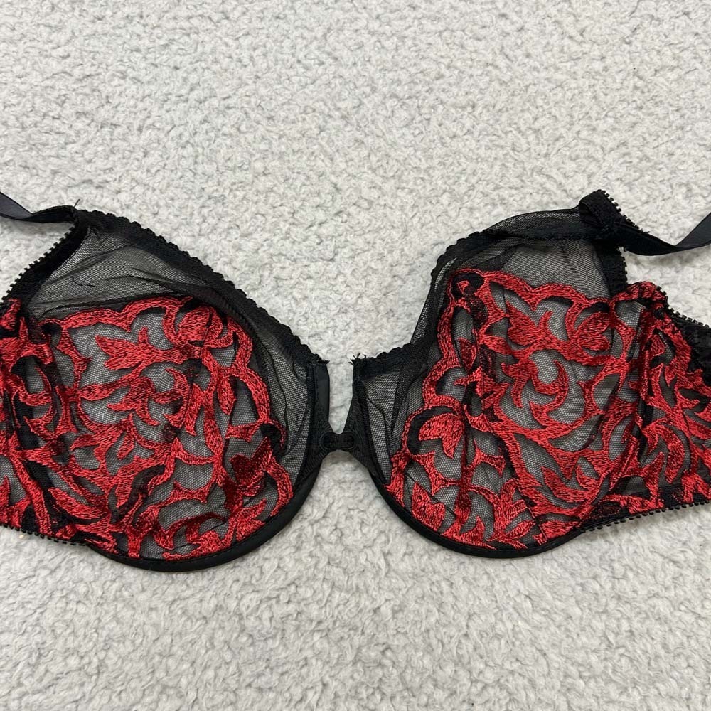 VTG Valmont  Bra 32D Balconette Bra 1087
